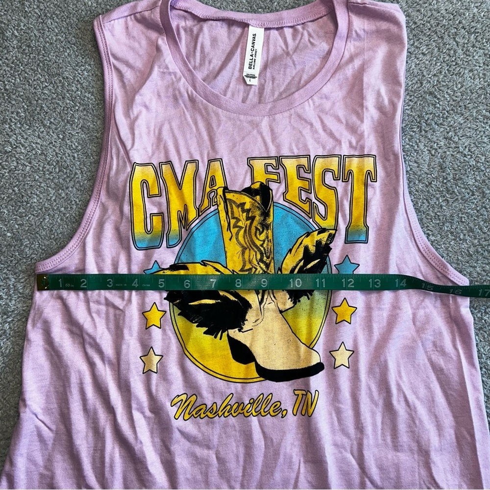 Lavender CMA Fest Tank Top - Picture 4 of 6
